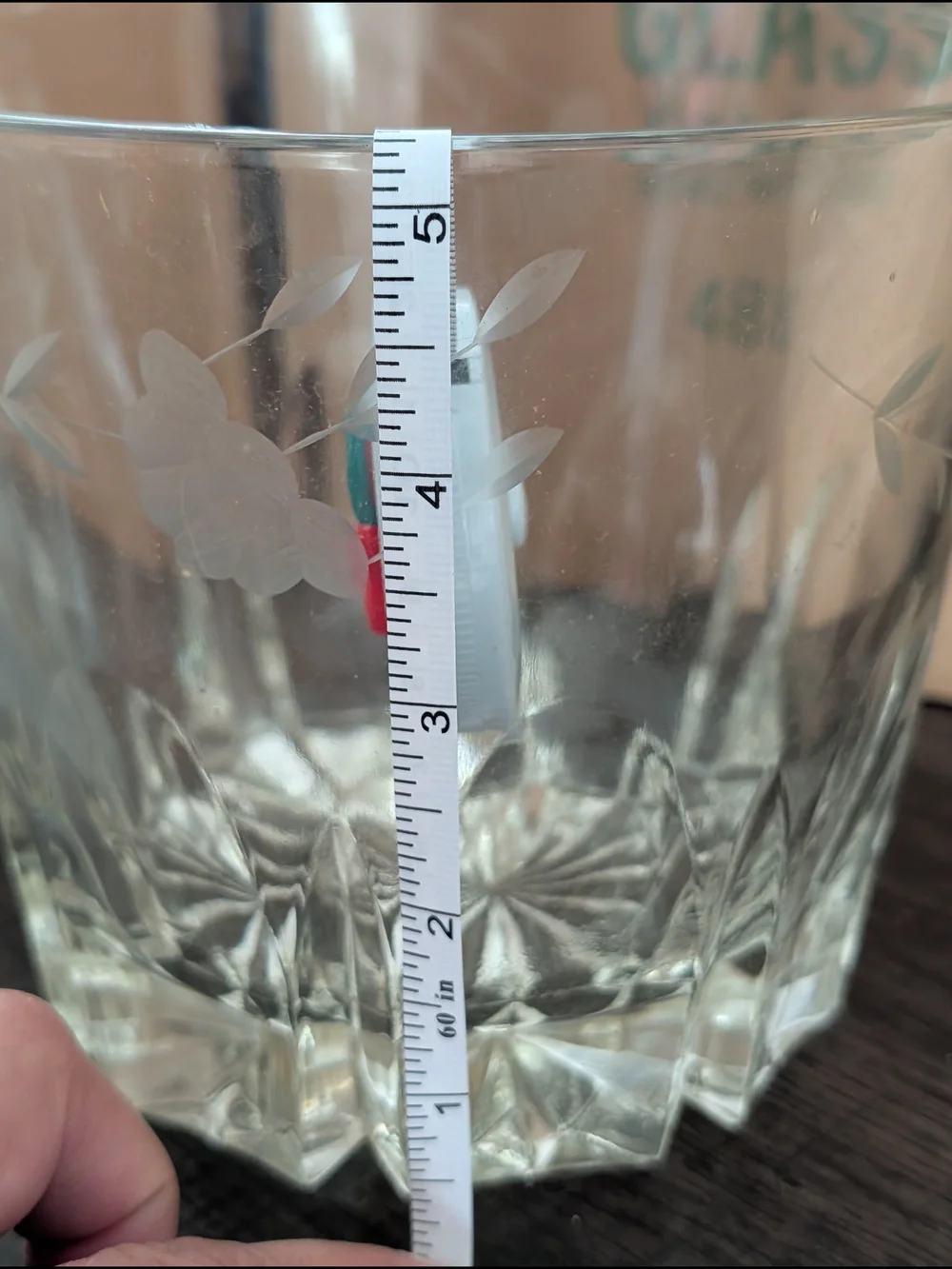 Princess House Heritage Ice Bucket Vintage Lead Crystal 488